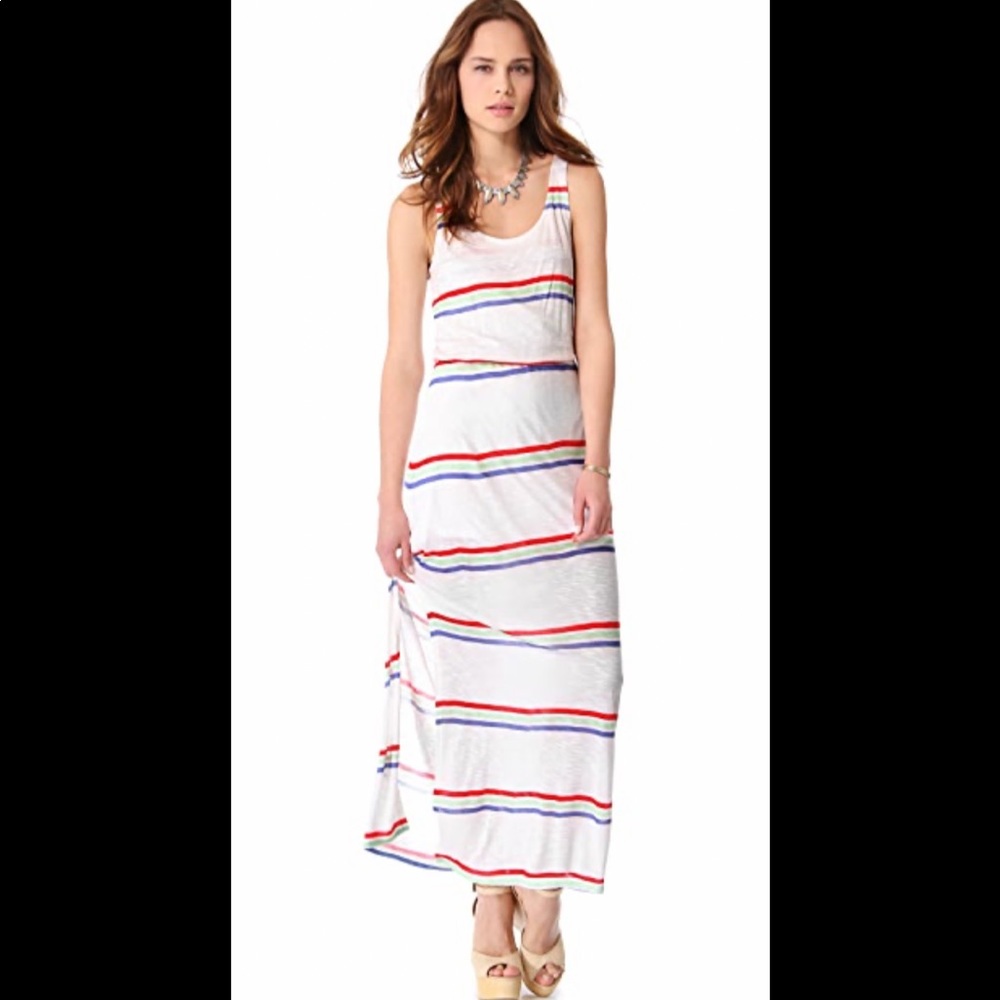 Splendid striped maxi dress